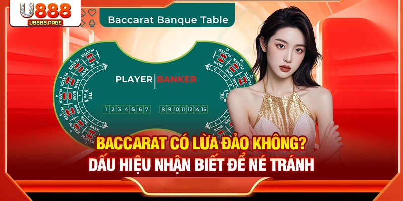 Baccarat có lừa đảo không